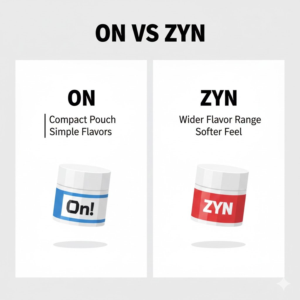 on vs zyn