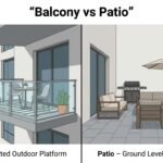balcony vs patio
