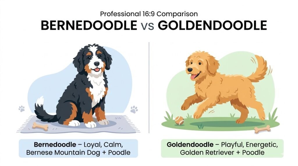 bernedoodle vs goldendoodle