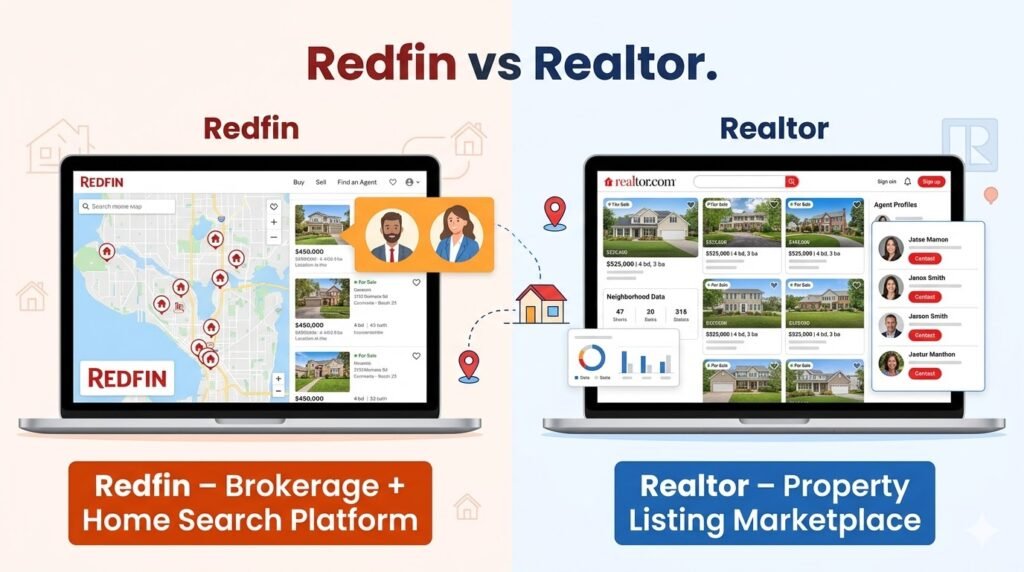 redfin vs realtor