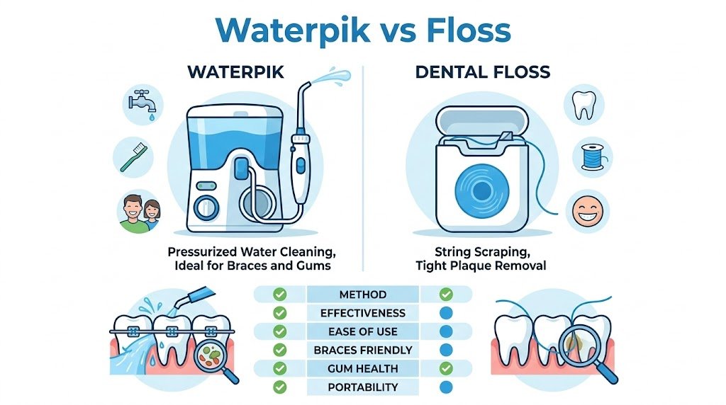 waterpik vs floss