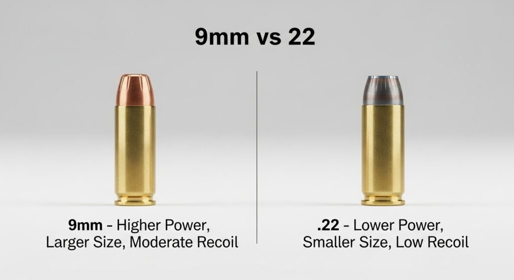 9mm vs 22