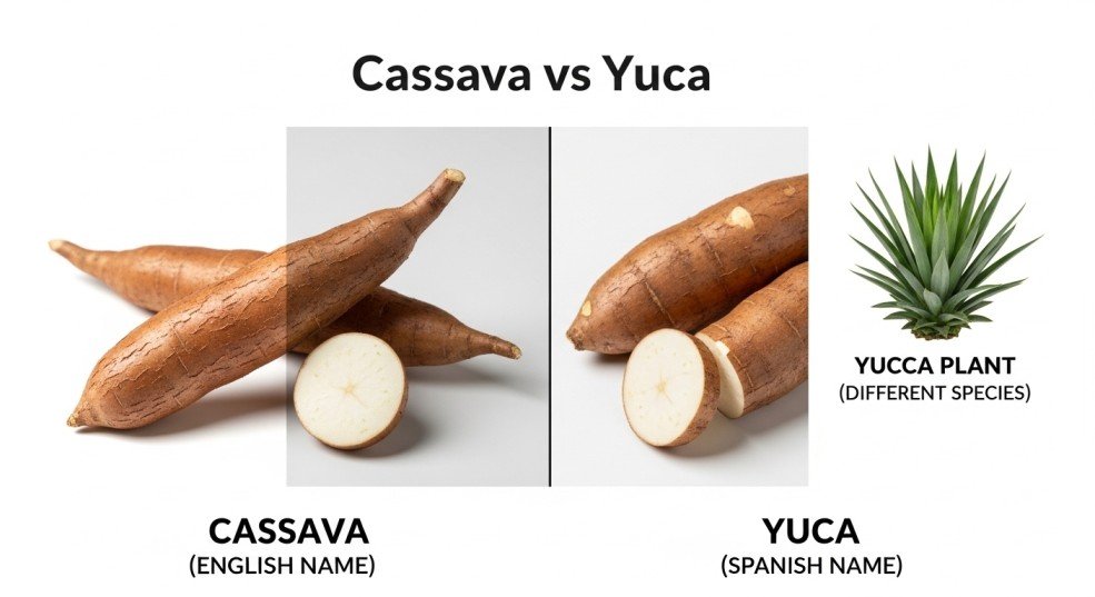 cassava vs yuca