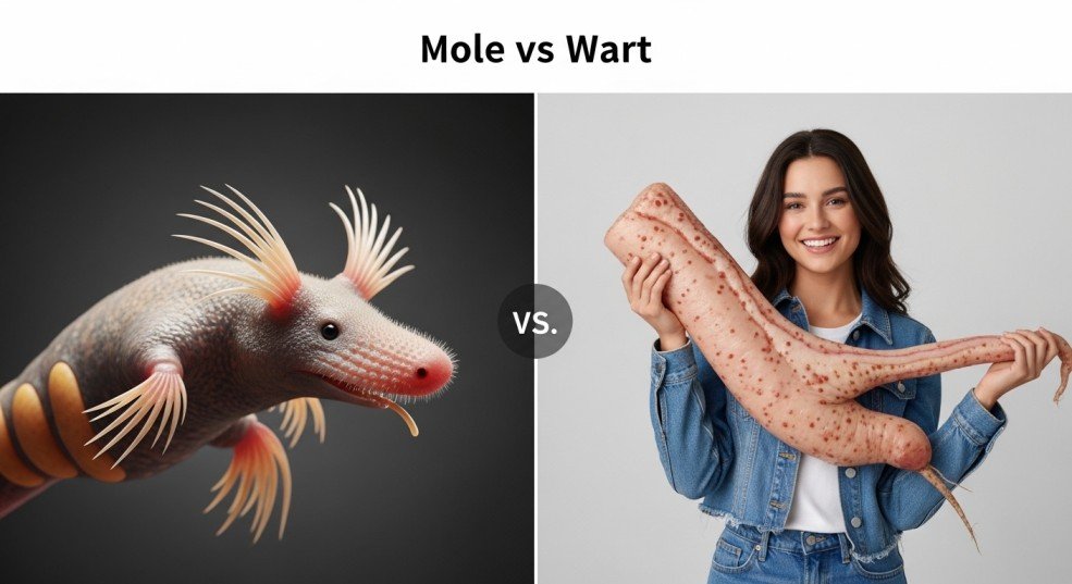 mole or wart
