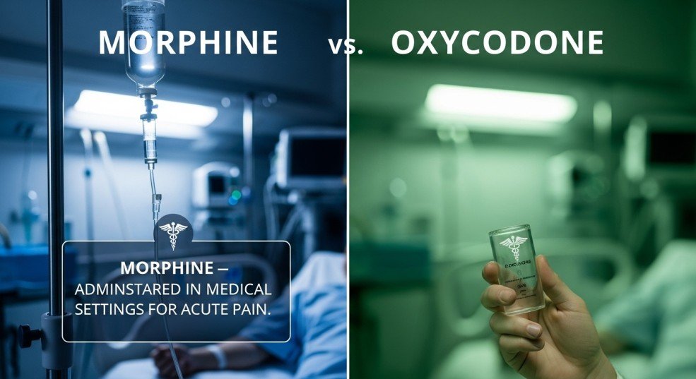 morphine vs oxycodone