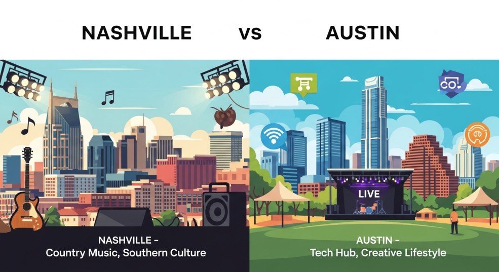 nashville vs austin