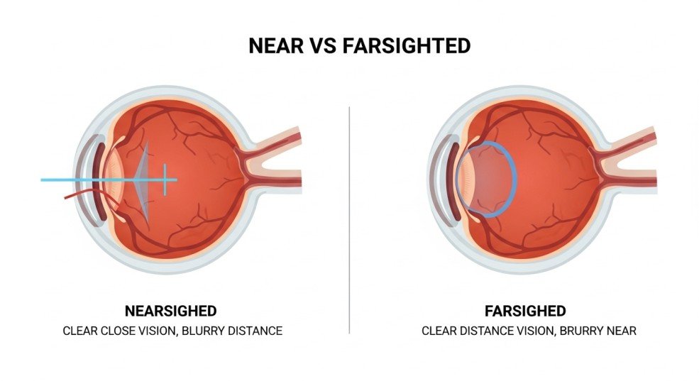 near vs farsighted