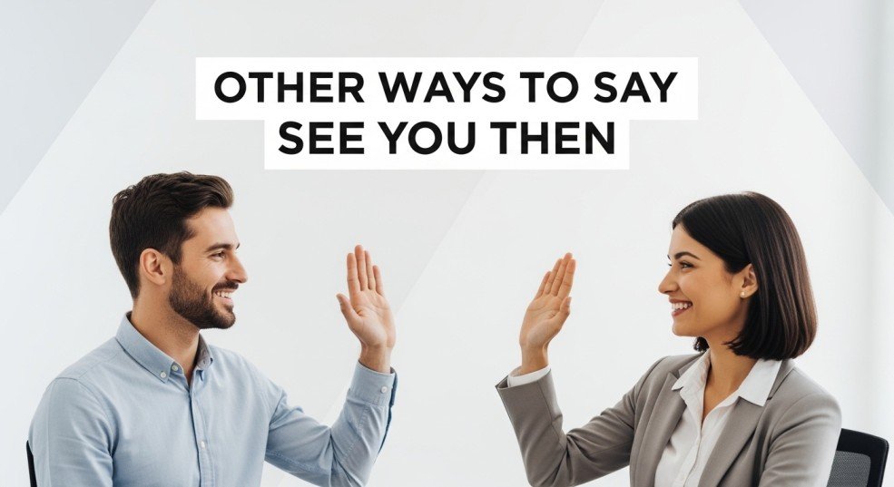other ways to say see you then