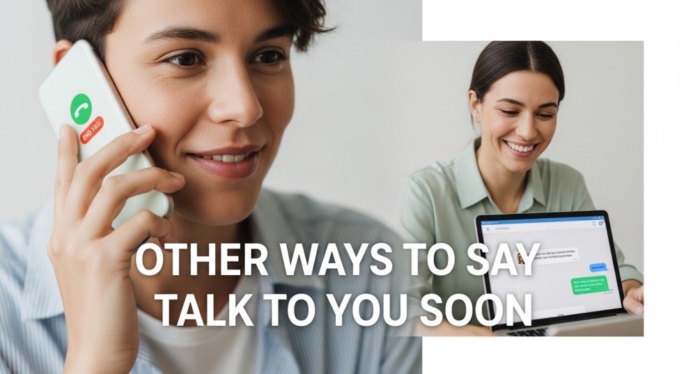 other ways to say talk to you soon