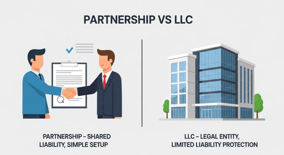 partnership vs llc