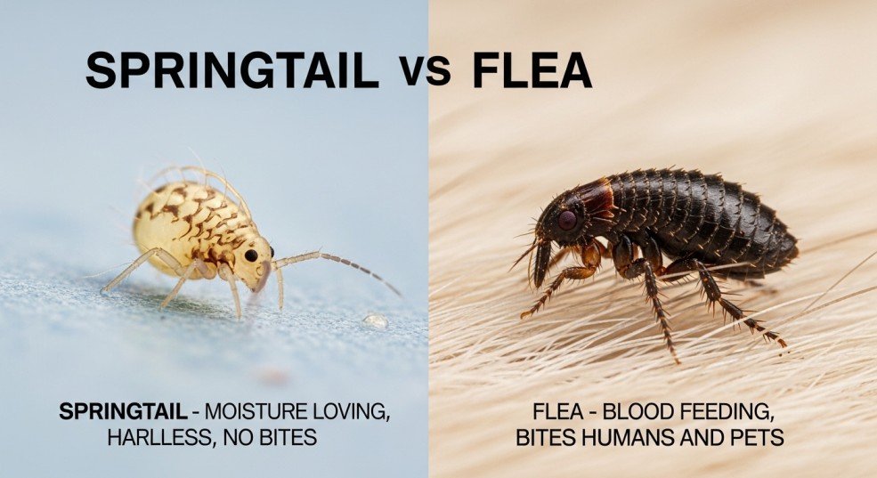 springtail vs flea