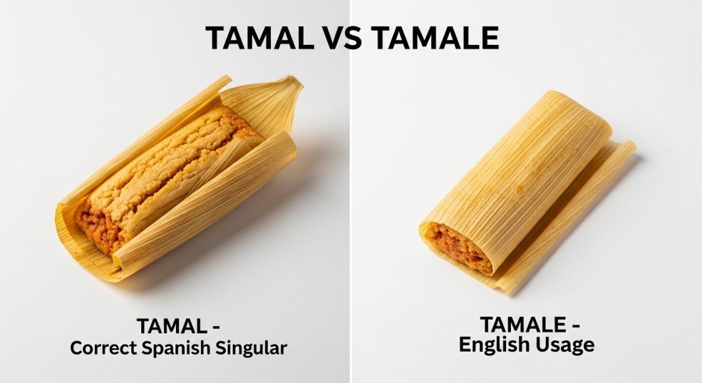 tamal vs tamale