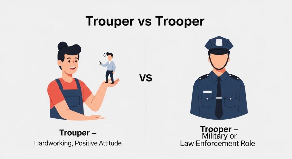 trouper vs trooper