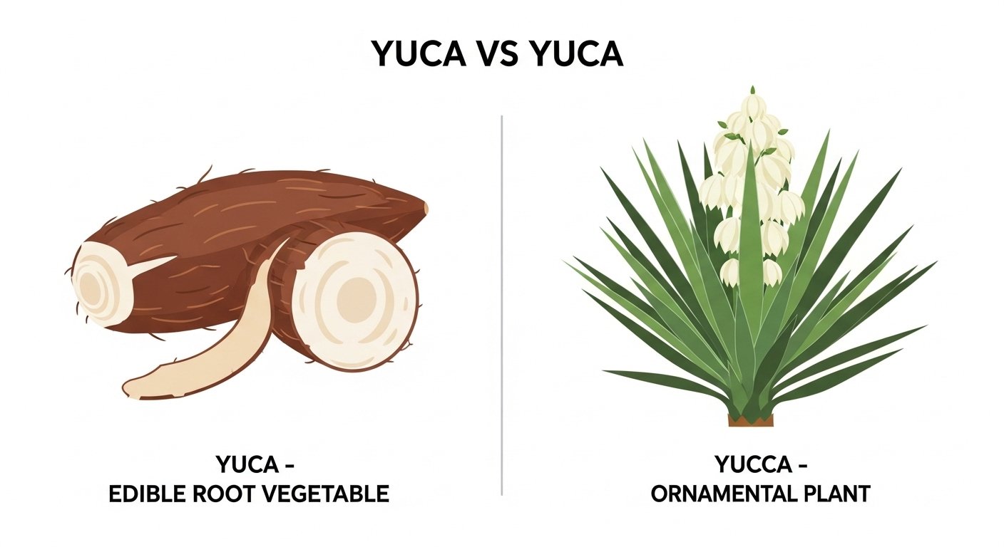 yuca vs yucca