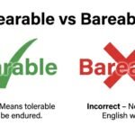 bearable or bareable