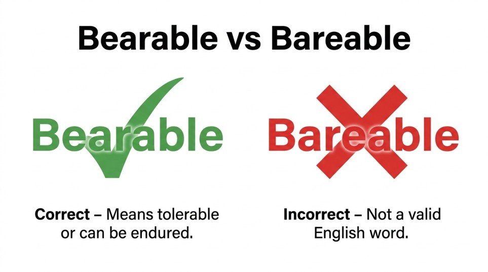bearable or bareable