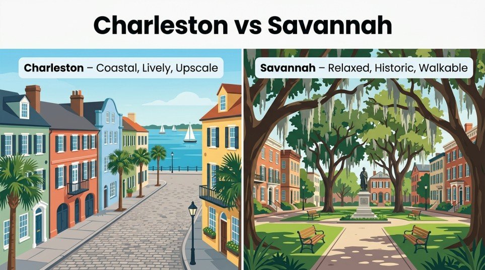 charleston or savannah