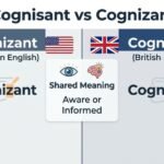 cognisant or cognizant