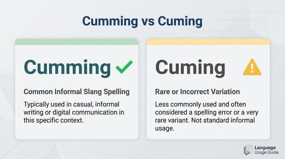 cumming or cuming
