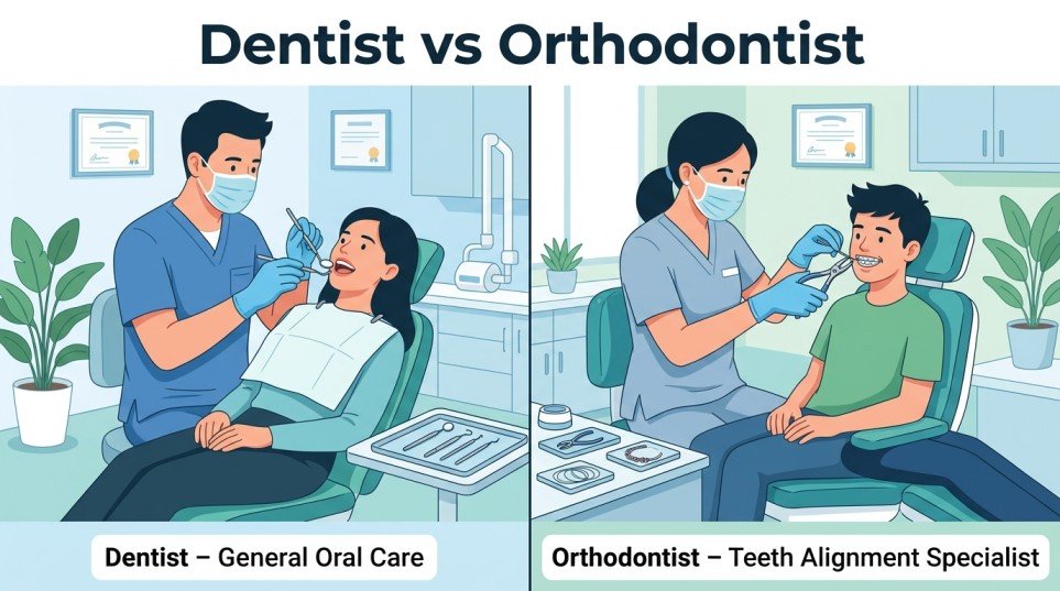 dentist or orthodontist