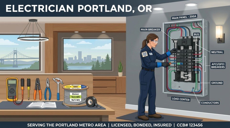 electrician portland or