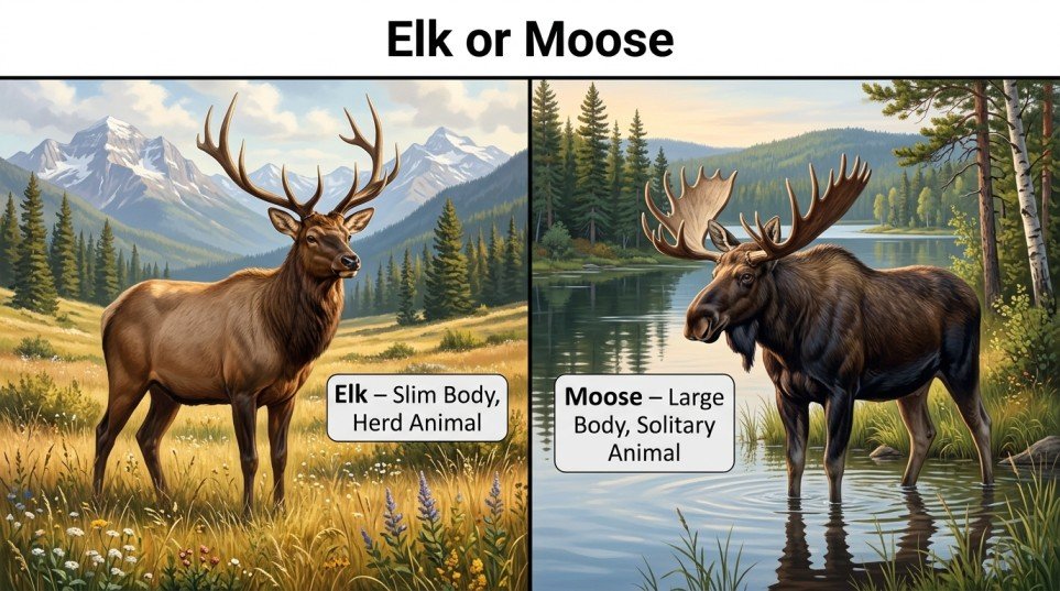 elk or moose