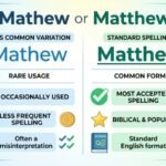 mathew or matthew