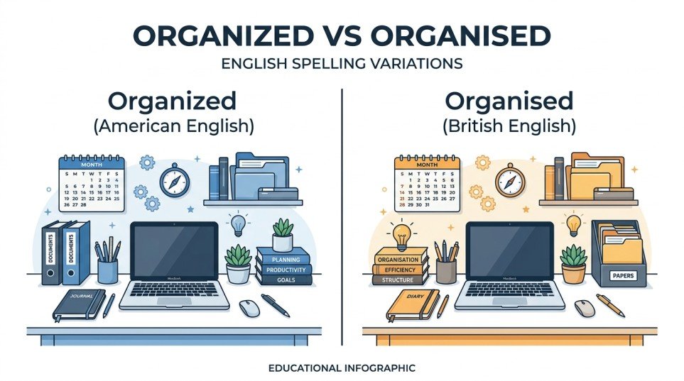 organized or organised