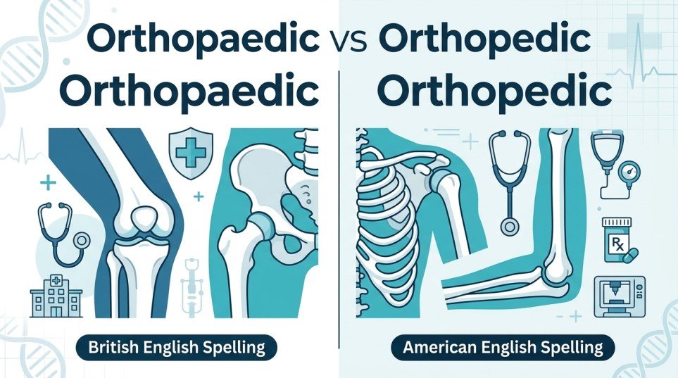 orthopaedic or orthopedic