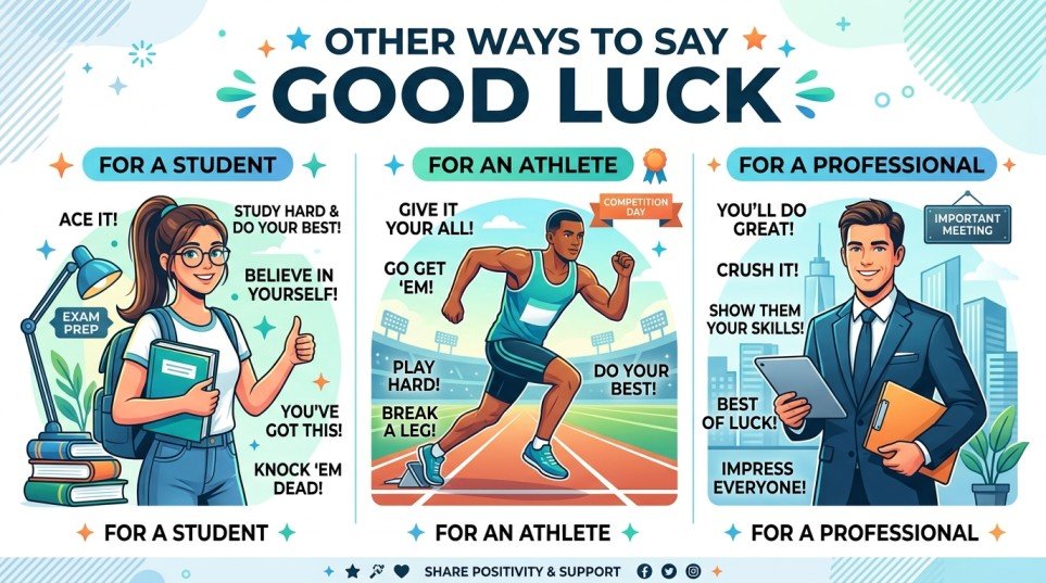 other ways to say good luck