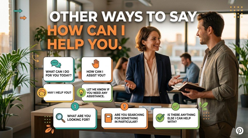 other ways to say how can i help you