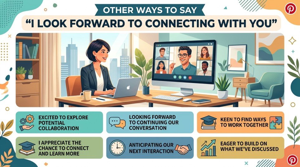 other ways to say i look forward to connecting with you