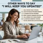 Discover other ways to say I will keep you updated with 30+ examples, including formal alternatives and professional workplace phrases.