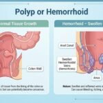 polyp or hemorrhoid