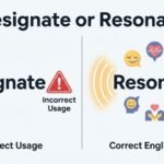 resignate or resonate