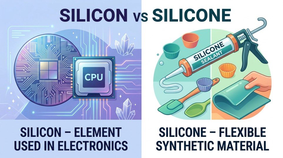 silicon or silicone