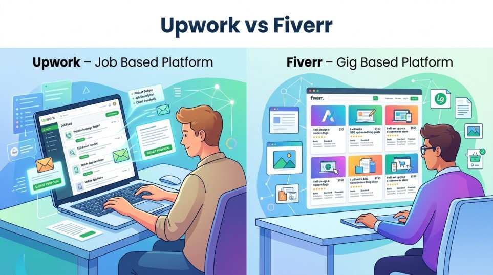 upwork or fiverr