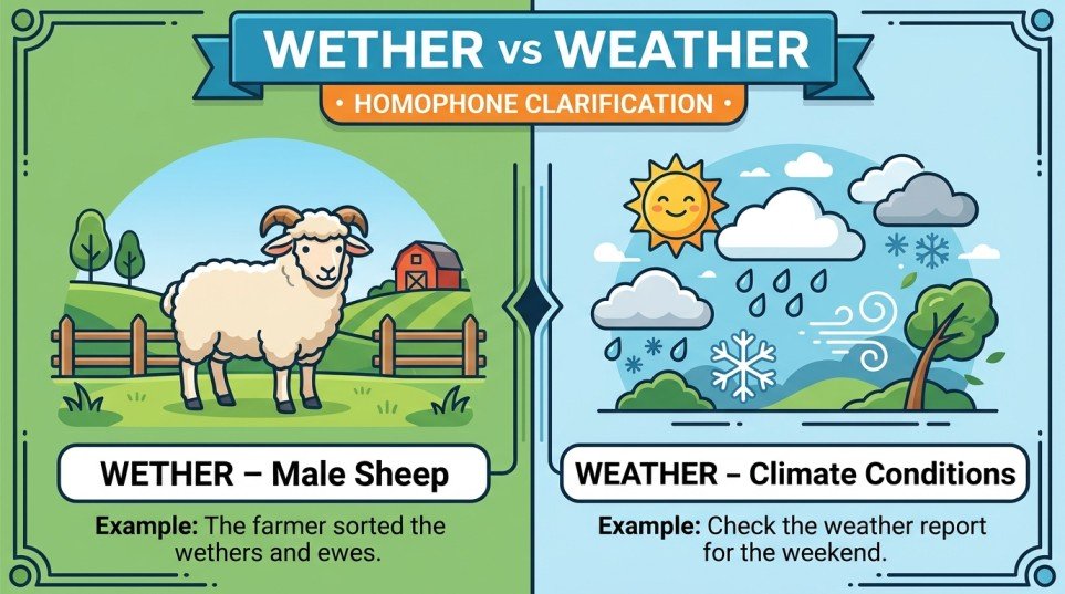 wether or weather