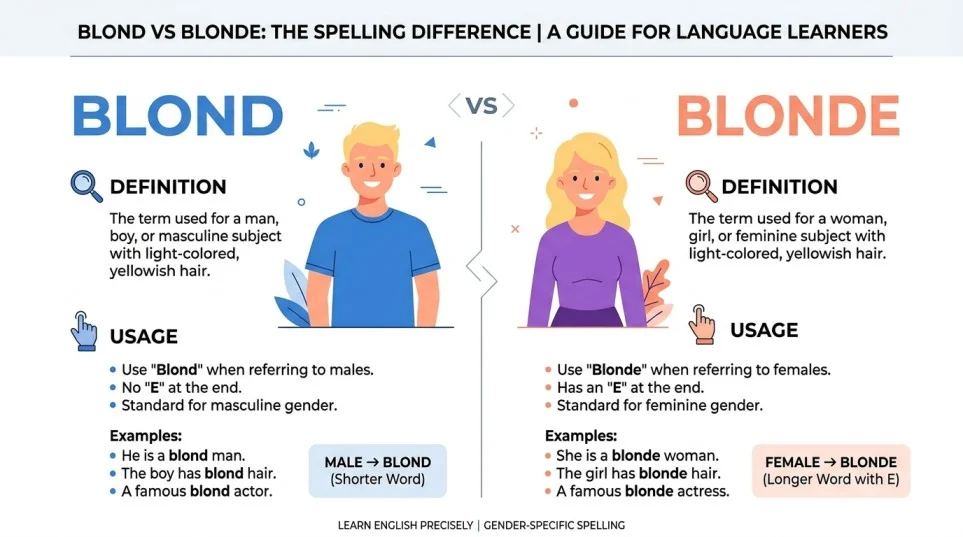 blond or blonde
