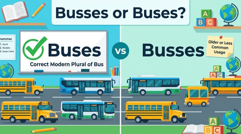 busses or buses