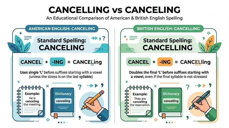 cancelling or canceling