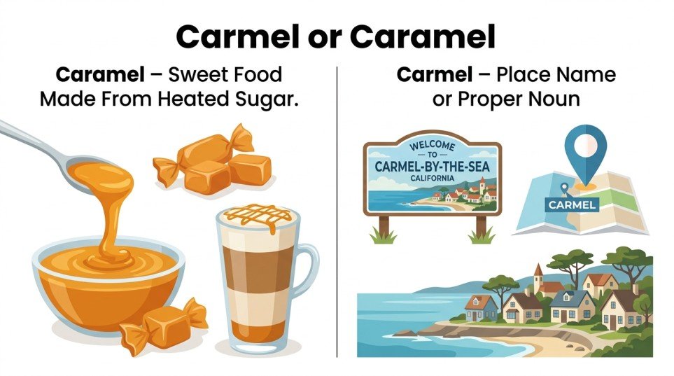 carmel or caramel