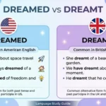 dreamed or dreamt
