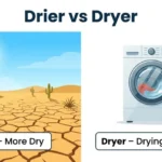 drier or dryer