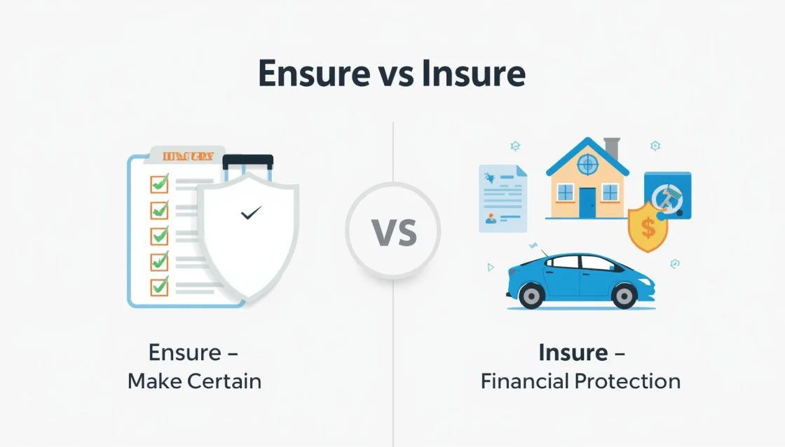 ensure or insure