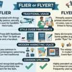flier or flyer