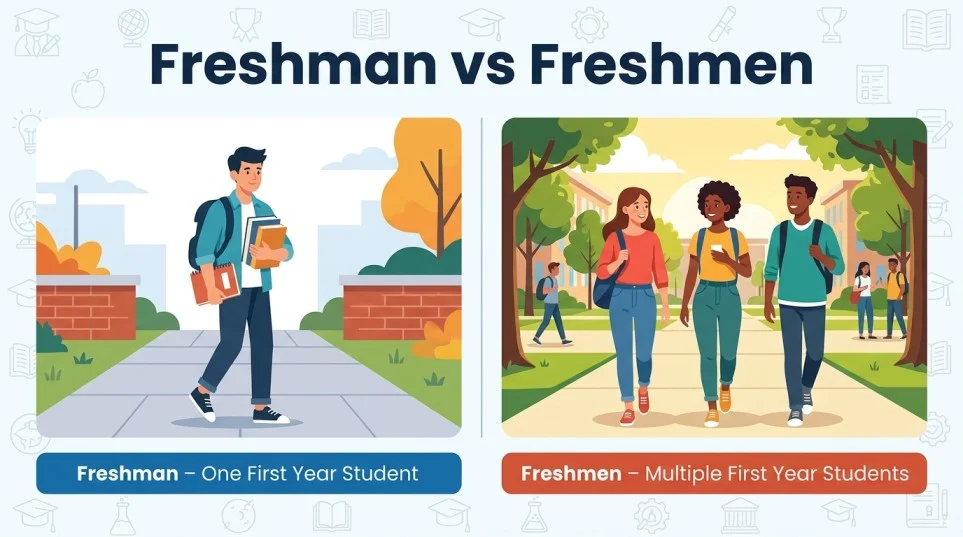 freshman or freshmen