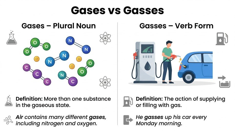 gases or gasses