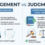 judgement or judgment