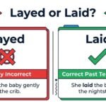 layed or laid